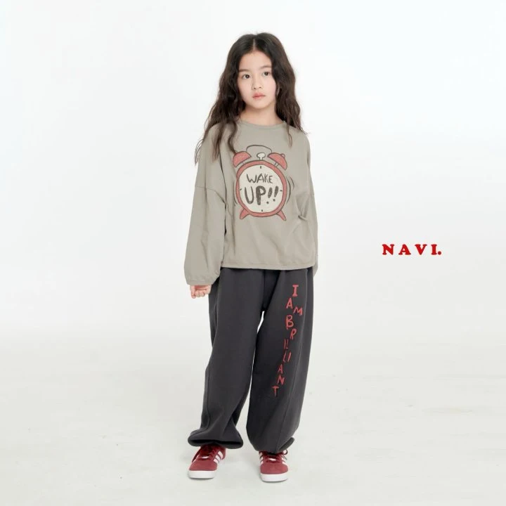 Navi - Korean Children Fashion - #discoveringself - Wake Up Tee - 8