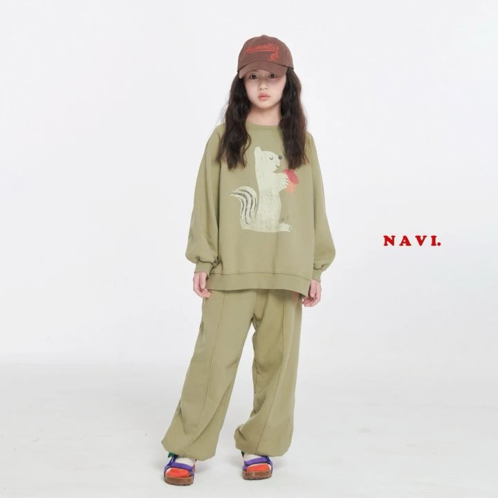 Navi - Korean Children Fashion - #discoveringself - Squirrel Sweatshirts