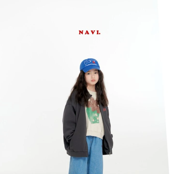 Navi - Korean Children Fashion - #fashionkids - I Am Zip-up Jumper - 8