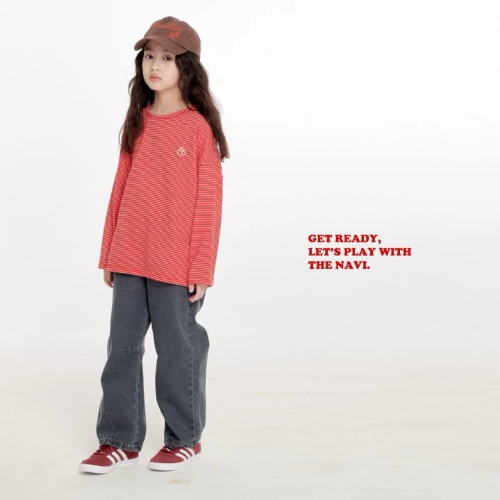 Navi - Korean Children Fashion - #kidsshorts - Mellow Tee - 3