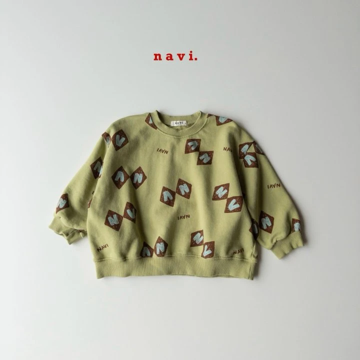 Navi - Korean Children Fashion - #kidsstore - Latte Sweatshirts - 9