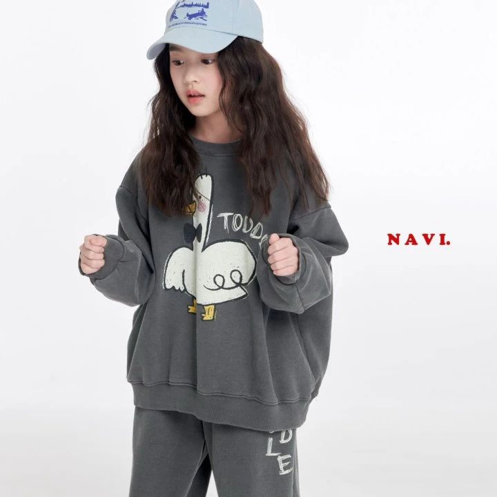 Navi - Korean Children Fashion - #kidzfashiontrend - Toddle Sweatshirts - 3