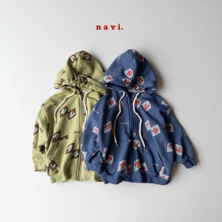 Navi - Korean Children Fashion - #kidzfashiontrend - Latte Hood Zip-up Jacket - 11