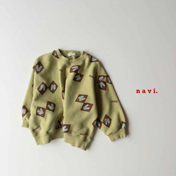 Navi - Korean Children Fashion - #kidzfashiontrend - Latte Sweatshirts - 10