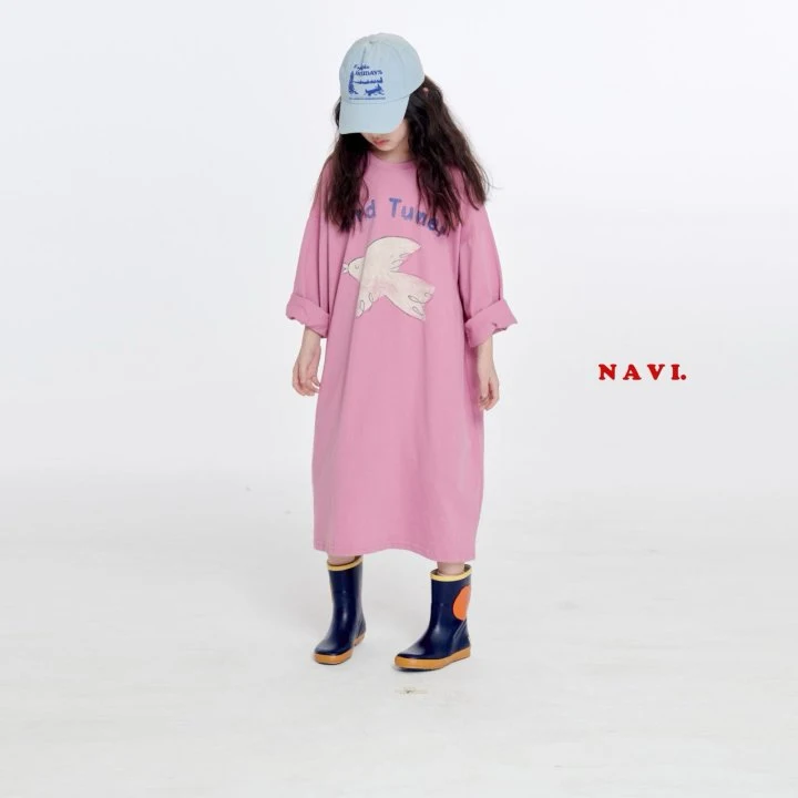 Navi - Korean Children Fashion - #kidzfashiontrend - Bird One-piece