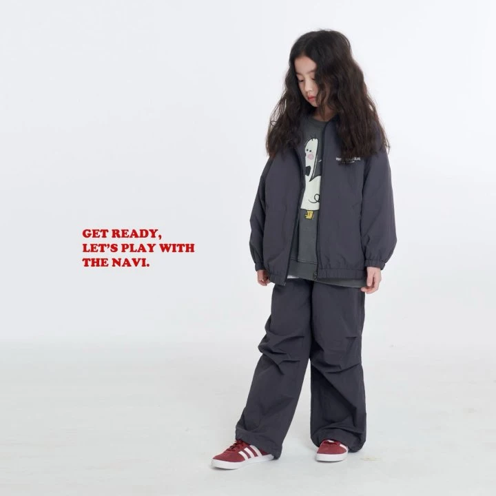 Navi - Korean Children Fashion - #littlefashionista - One-pick Pants - 2