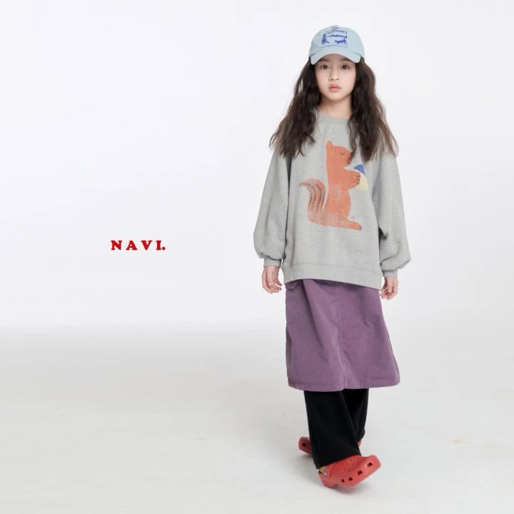 Navi - Korean Children Fashion - #magicofchildhood - Squirrel Sweatshirts - 8