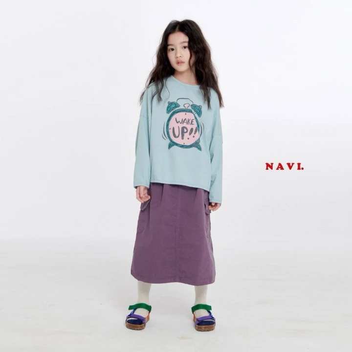 Navi - Korean Children Fashion - #minifashionista - Wake Up Tee - 2