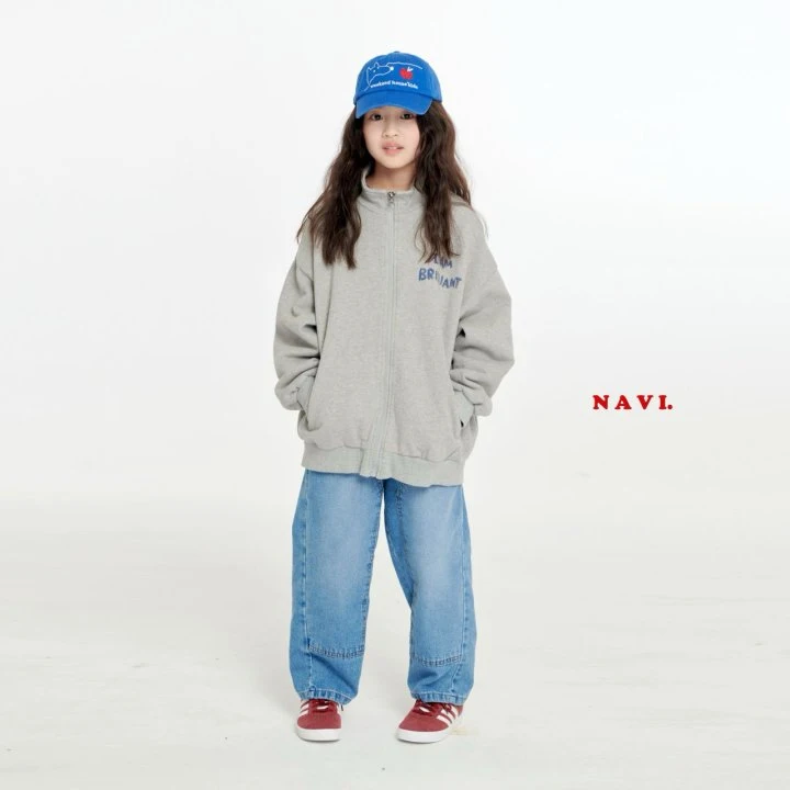 Navi - Korean Children Fashion - #minifashionista - I Am Zip-up Jumper