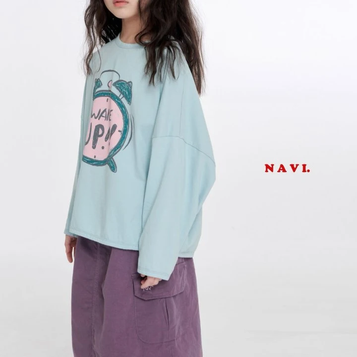 Navi - Korean Children Fashion - #prettylittlegirls - Wake Up Tee - 3