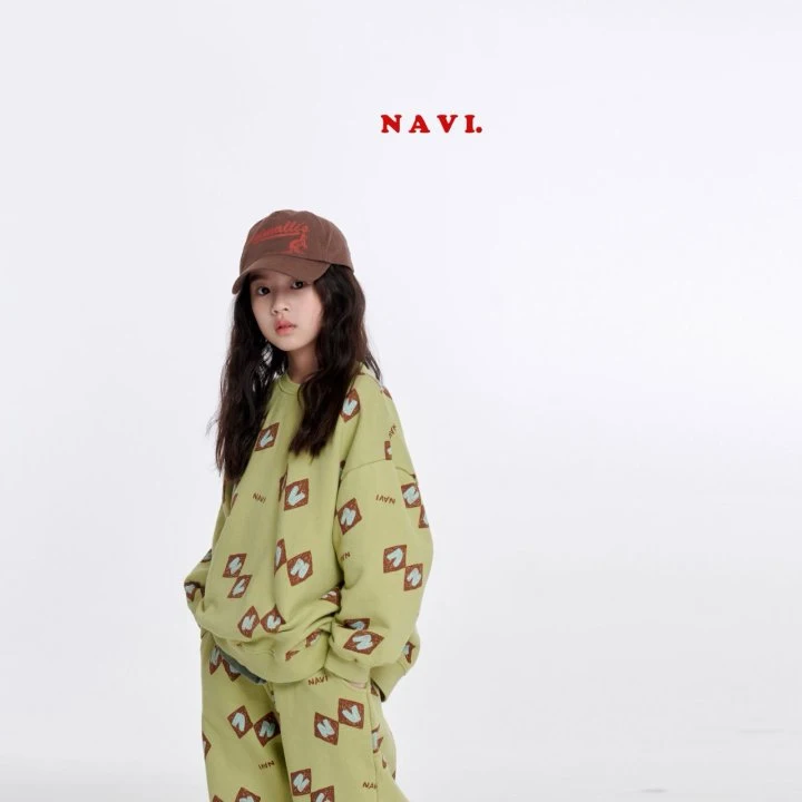 Navi - Korean Children Fashion - #stylishchildhood - Latte Sweatshirts - 2