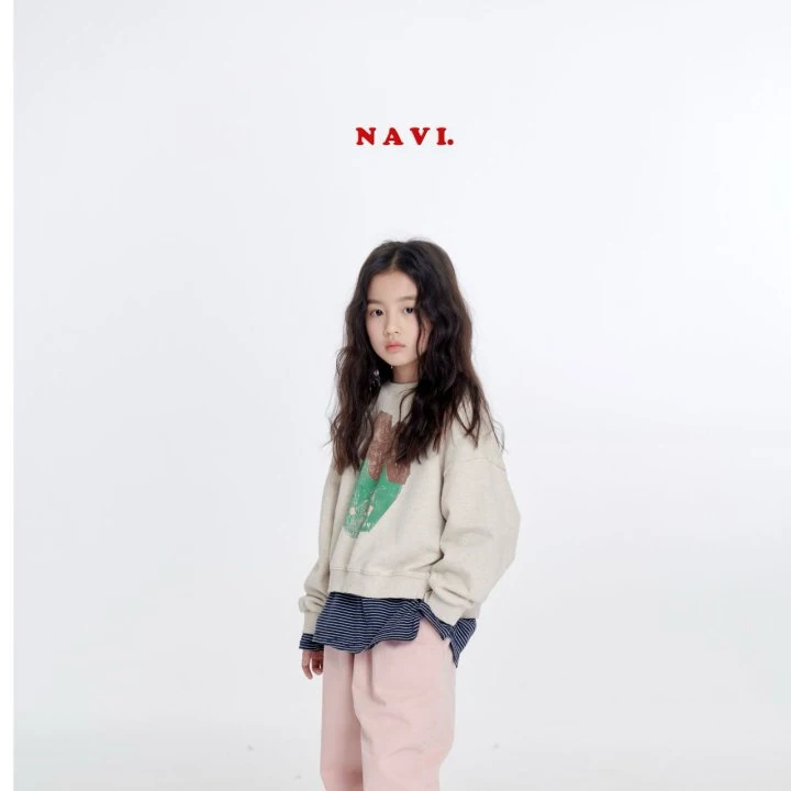 Navi - Korean Children Fashion - #todddlerfashion - Strawberry Crop Sweatshirts - 8