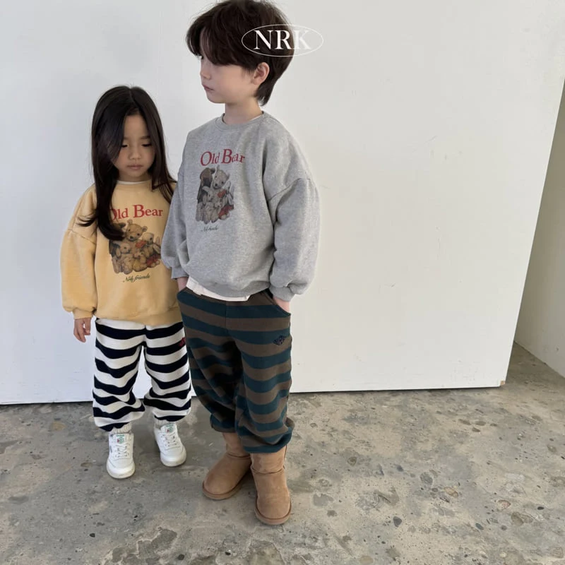 Nrk - Korean Children Fashion - #Kfashion4kids - Fleece Bear Sweatshirts - 3