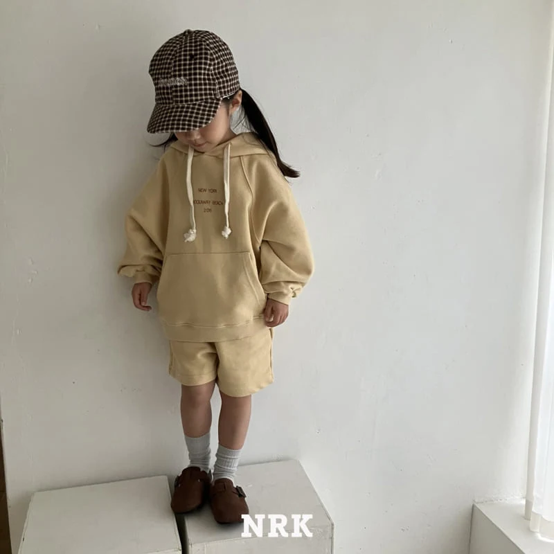 Nrk - Korean Children Fashion - #Kfashion4kids - Hood New York Top Bottom Set - 7