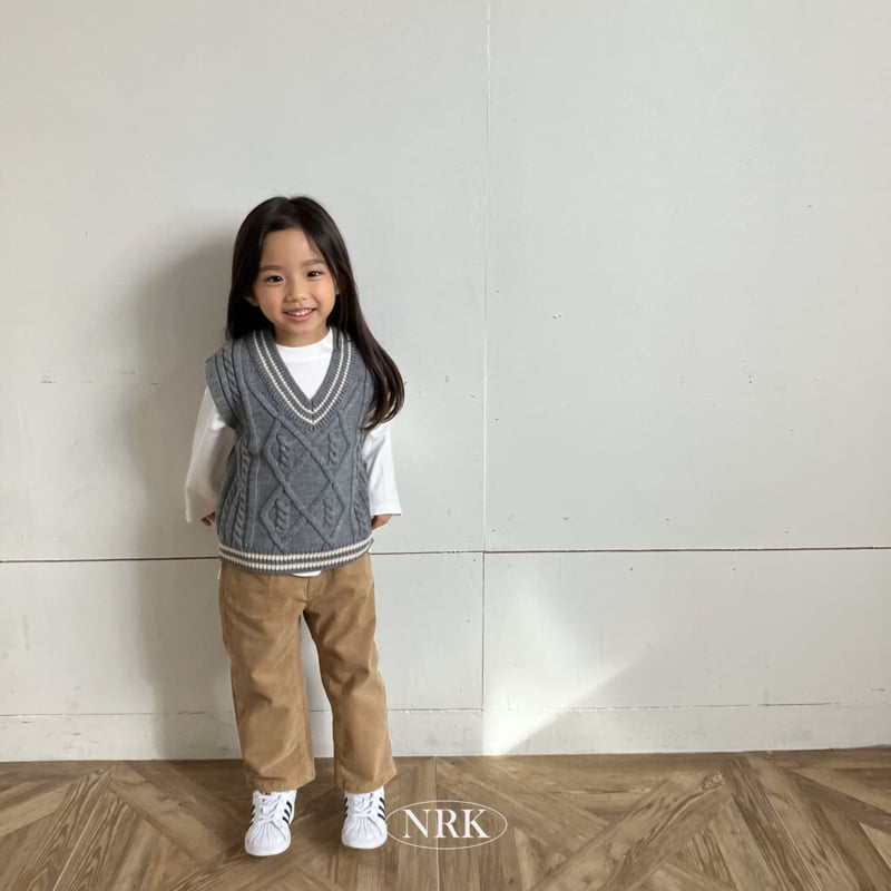 Nrk - Korean Children Fashion - #childofig - School Look Vest - 2