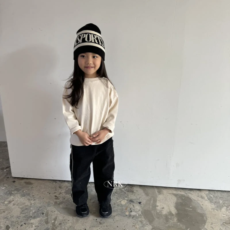 Nrk - Korean Children Fashion - #childofig - Denim Line Pants - 9