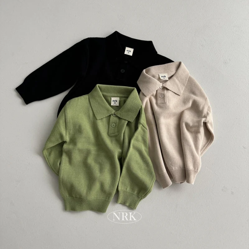 Nrk - Korean Children Fashion - #childofig - Cotton Collar Knit