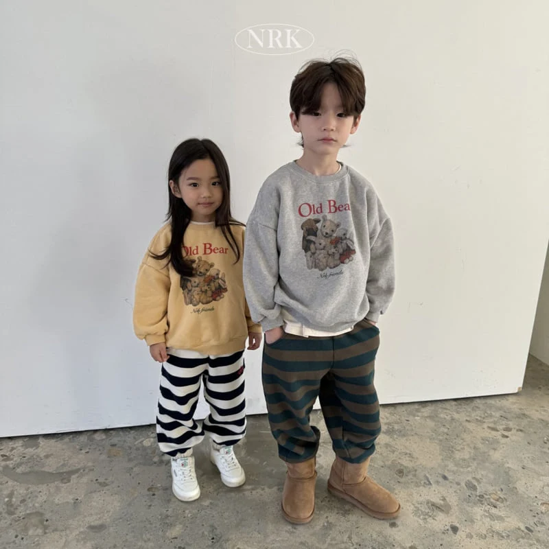 Nrk - Korean Children Fashion - #childofig - Fleece Bear Sweatshirts - 11