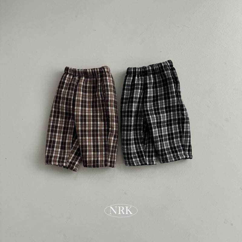 Nrk - Korean Children Fashion - #childofig - Checked Dumble Pants - 8