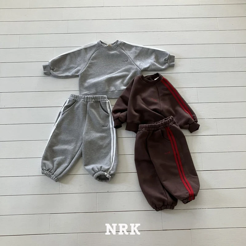 Nrk - Korean Children Fashion - #childofig - Tape Top Bottom Set