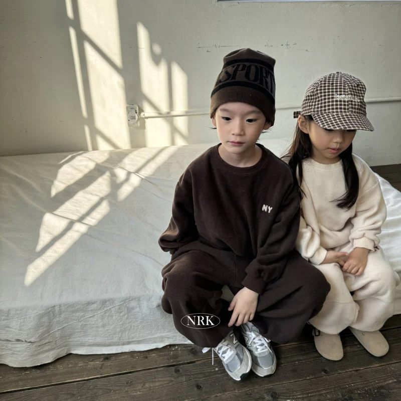 Nrk - Korean Children Fashion - #childrensboutique - Fleece Top Bottom Set - 5