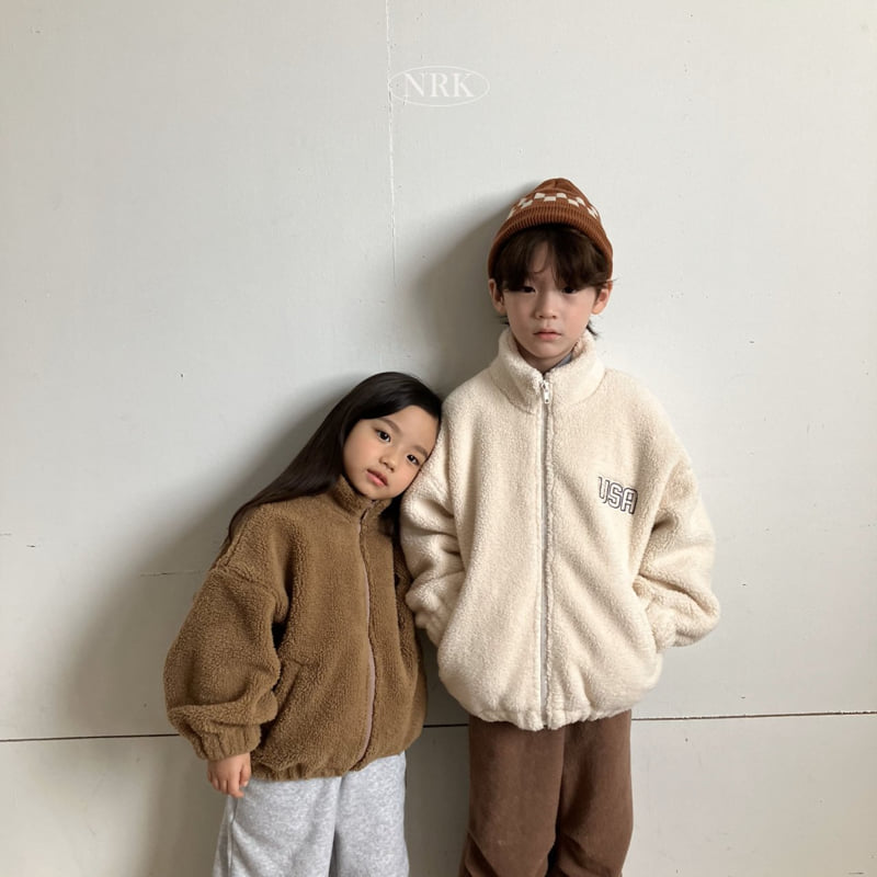 Nrk - Korean Children Fashion - #childofig - Bear Zip-up Jacket - 4