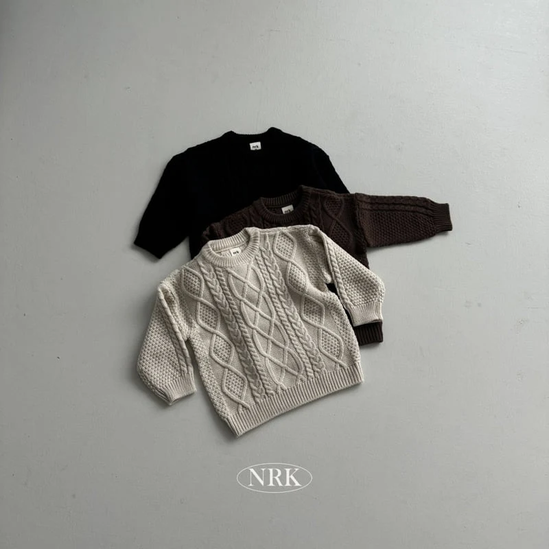 Nrk - Korean Children Fashion - #childrensboutique - Fisherman Knit