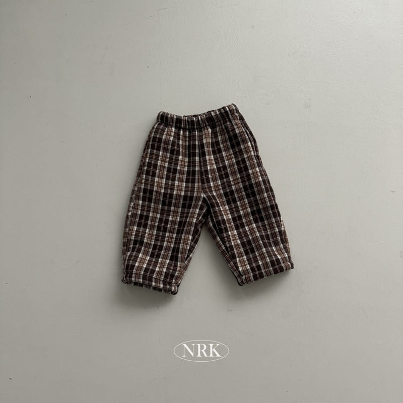 Nrk - Korean Children Fashion - #childrensboutique - Checked Dumble Pants - 9