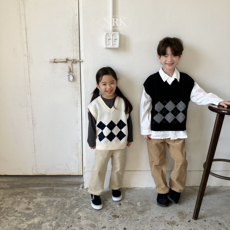 Nrk - Korean Children Fashion - #designkidswear - Corduroy Span Straight Pants - 8