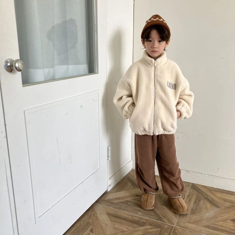 Nrk - Korean Children Fashion - #designkidswear - Terry Beams Pants - 7