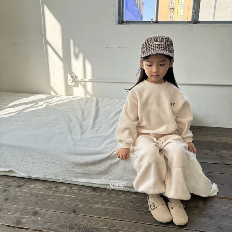 Nrk - Korean Children Fashion - #designkidswear - Fleece Top Bottom Set - 6