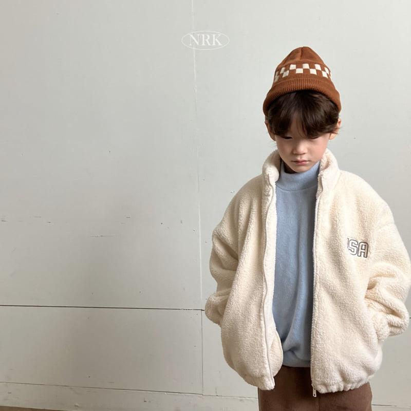 Nrk - Korean Children Fashion - #designkidswear - Bear Zip-up Jacket - 5