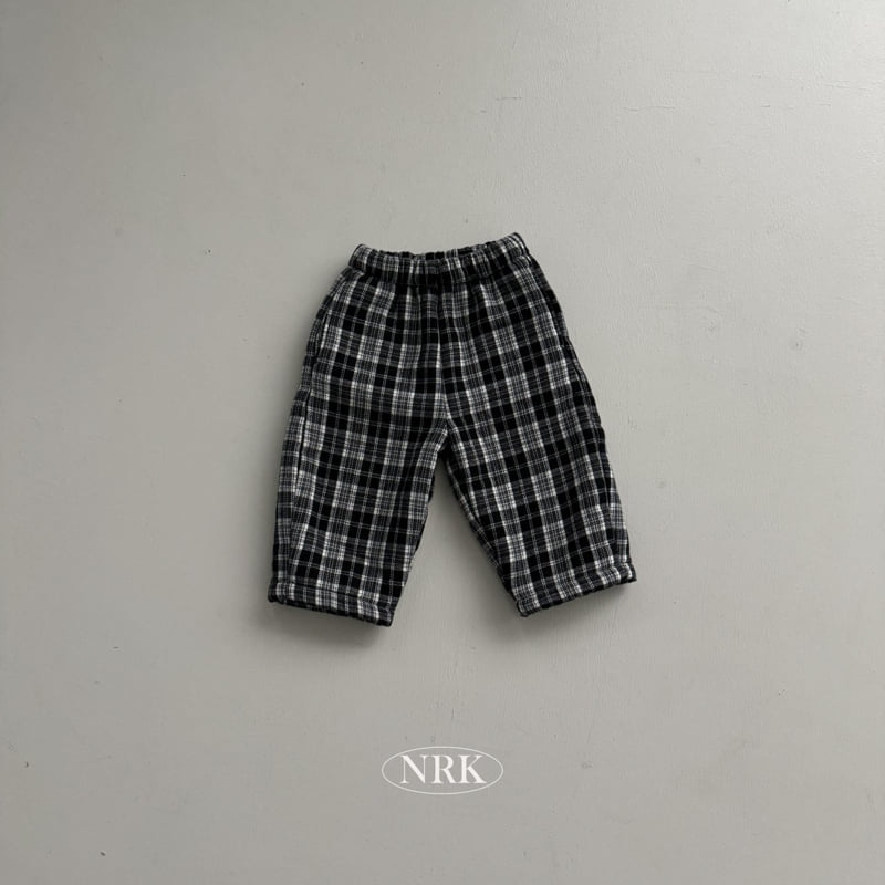 Nrk - Korean Children Fashion - #designkidswear - Checked Dumble Pants - 10