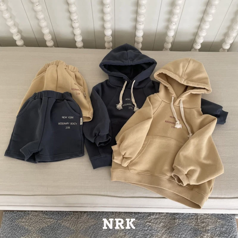 Nrk - Korean Children Fashion - #designkidswear - Hood New York Top Bottom Set