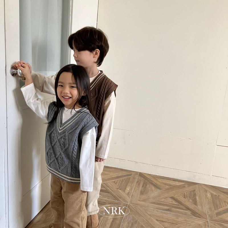 Nrk - Korean Children Fashion - #discoveringself - School Look Vest - 5