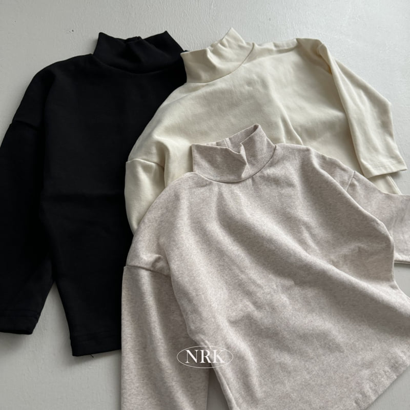 Nrk - Korean Children Fashion - #discoveringself - Classic Turtleneck Tee - 2