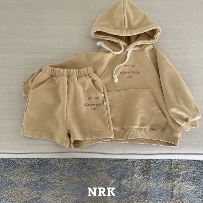 Nrk - Korean Children Fashion - #discoveringself - Hood New York Top Bottom Set - 2