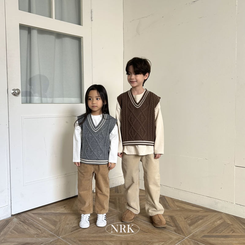 Nrk - Korean Children Fashion - #kidsshorts - School Look Vest - 7