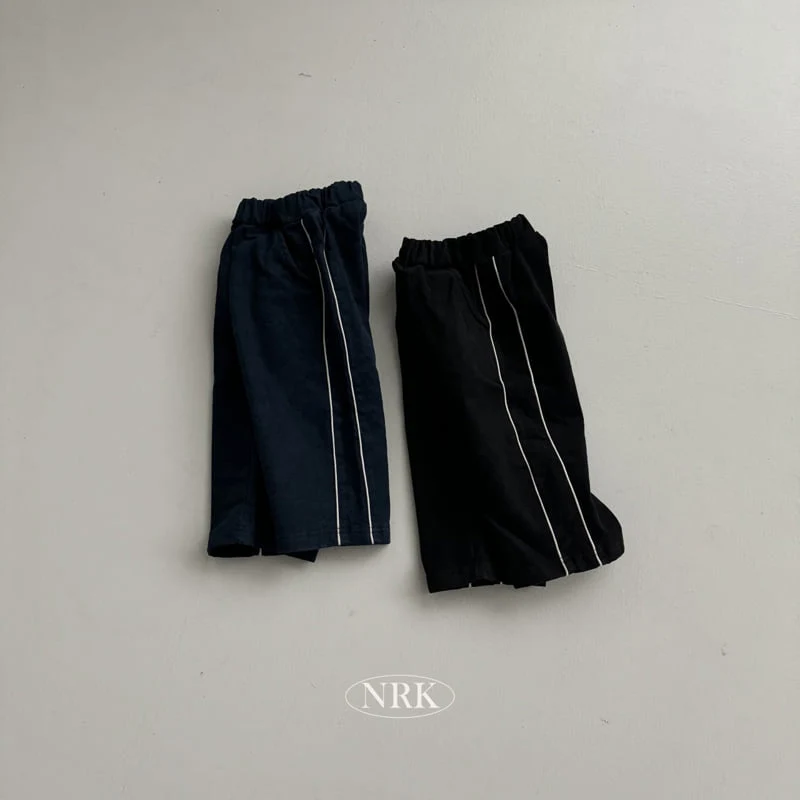 Nrk - Korean Children Fashion - #kidsstore - Denim Line Pants