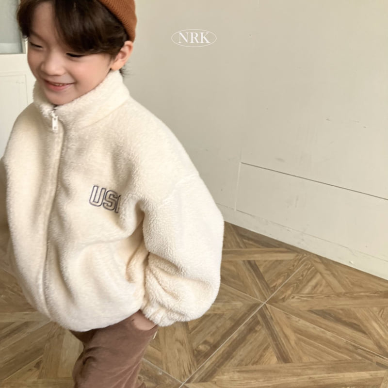 Nrk - Korean Children Fashion - #kidsstore - Bear Zip-up Jacket - 9