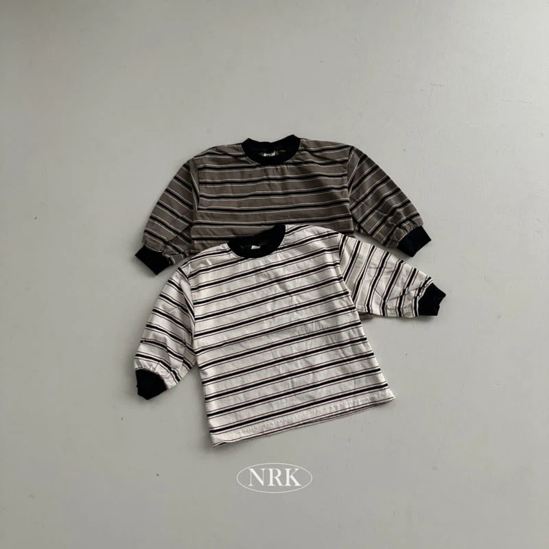 Nrk - Korean Children Fashion - #kidsstore - Coming Stripe Tee