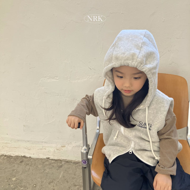 Nrk - Korean Children Fashion - #kidsstore - Camping Hooded Vest - 4