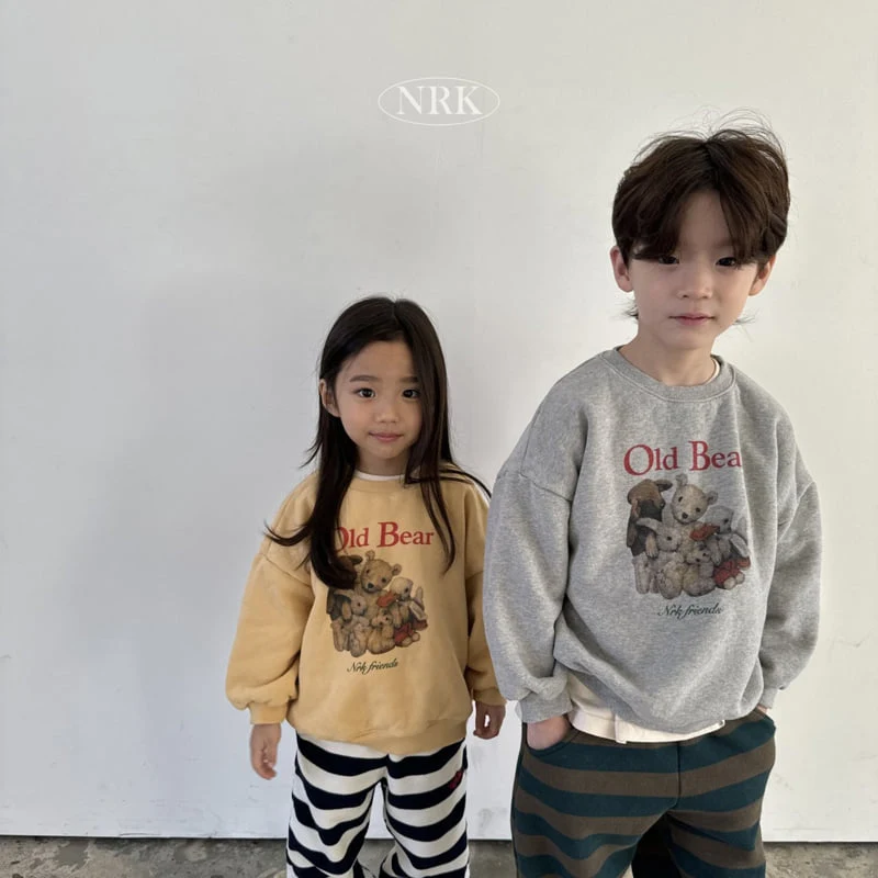 Nrk - Korean Children Fashion - #Kfashion4kids - Fleece Bear Sweatshirts - 4