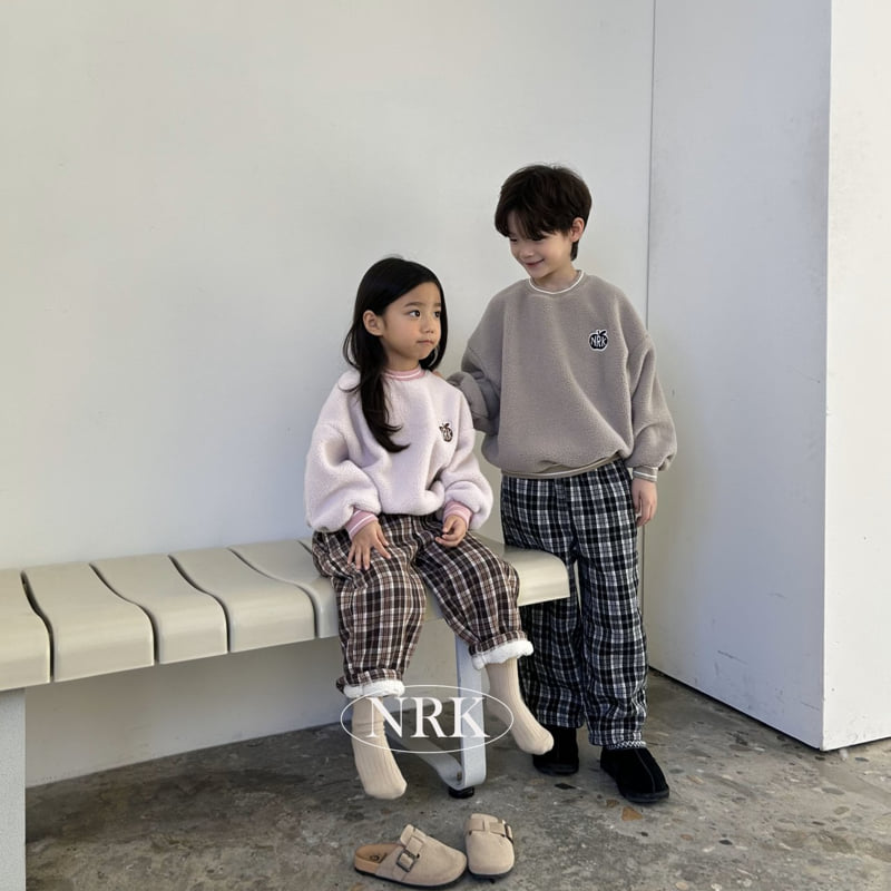 Nrk - Korean Children Fashion - #littlefashionista - Checked Dumble Pants