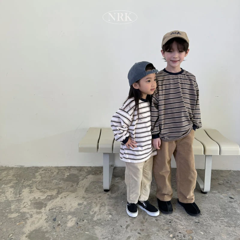 Nrk - Korean Children Fashion - #magicofchildhood - Coming Stripe Tee - 5