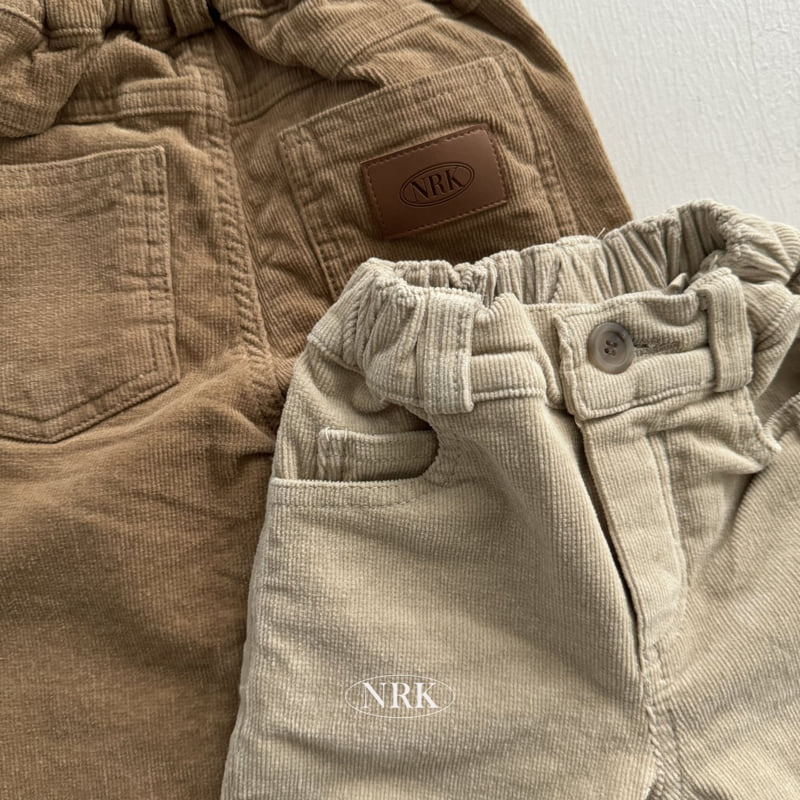 Nrk - Korean Children Fashion - #minifashionista - Corduroy Span Straight Pants - 3