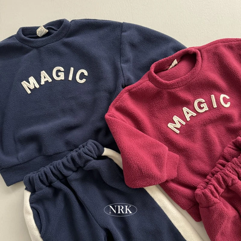 Nrk - Korean Children Fashion - #minifashionista - Fleece Magic Set