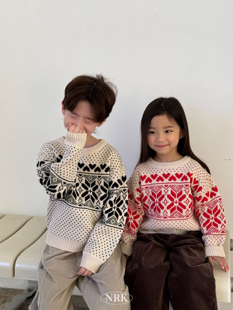 Nrk - Korean Children Fashion - #prettylittlegirls - Heart Knit - 10