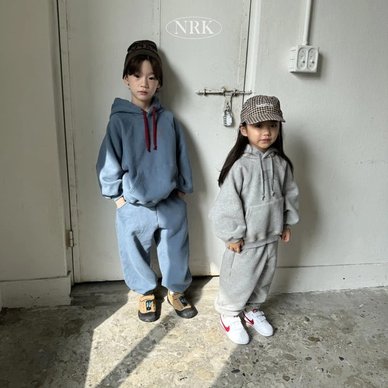 Nrk - Korean Children Fashion - #prettylittlegirls - Fleece Story Top Bottom Set - 6