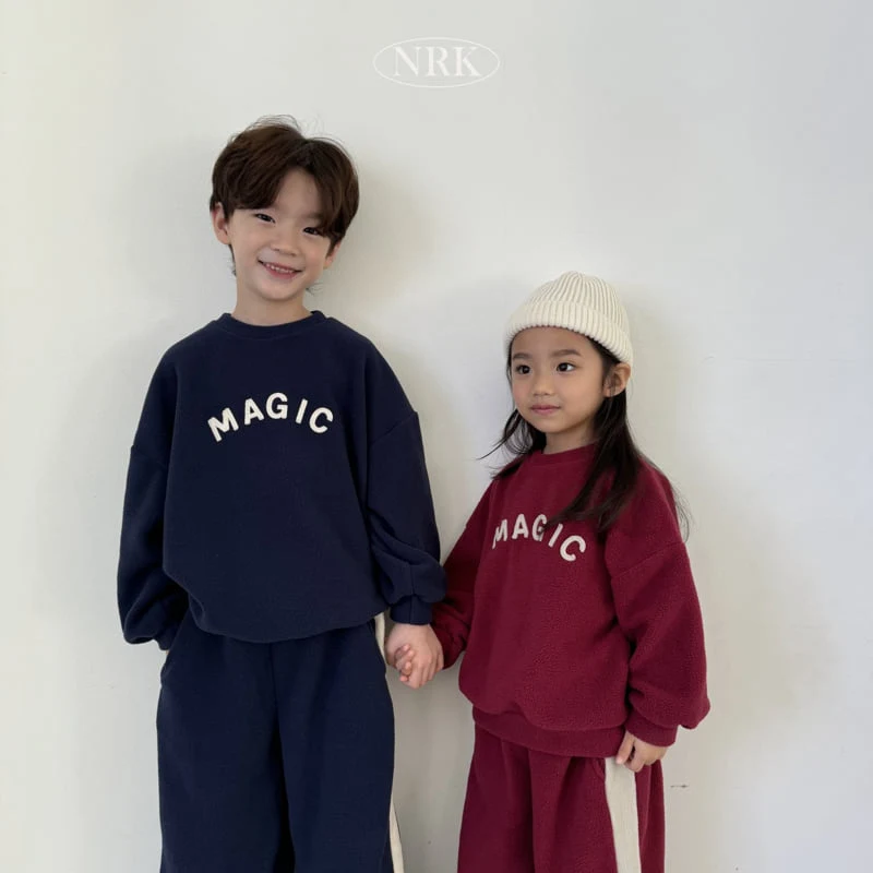 Nrk - Korean Children Fashion - #prettylittlegirls - Fleece Magic Set - 2